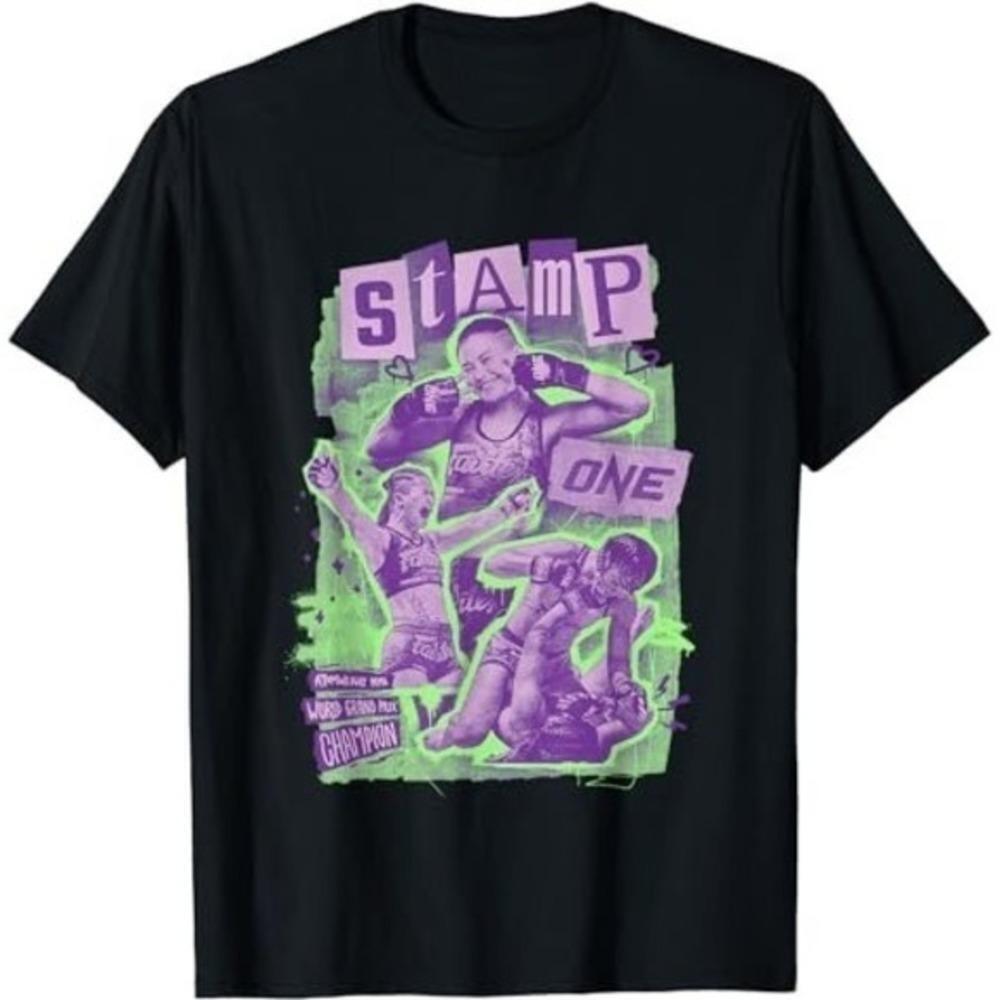One Stamp Fairtex Athlete T-Shirt Sportswear Muay Thai Gym Fan Graphic Tee